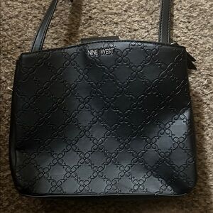 Nine West Black Patterned Handbag